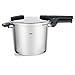 Fissler Vitaquick Green / Schnellkochtopf (6 L, Ø 22 cm) Edelstahl-Dampfkochtopf, 2-Garstufen, inkl. Einsatz - Induktion