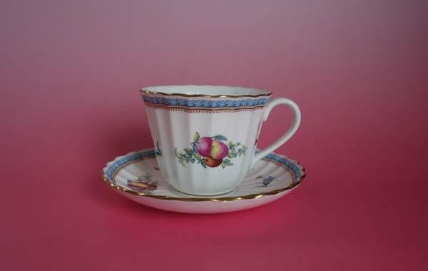 スポード トラップネルスプレイズ カップ&amp;ソーサー 英国製 兼用カップ 2366