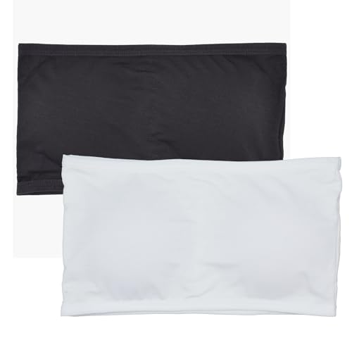 Girls Strapless Bandeau Bras with Removable Padds Seamless Tube Bra for Teens