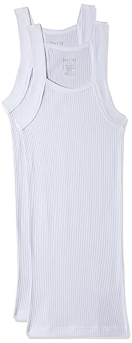 2(x)ist mens Essential Cotton 2 Pack Square Cut Tank