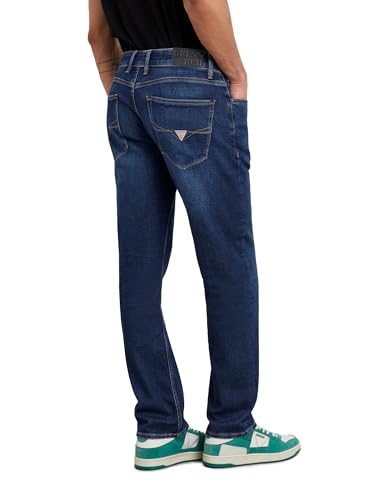 GUESS Mens Eco Angels Straight Jean, Eternity, 31x322