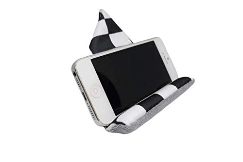 Bean Bag with Microfiber Cloth & Towel for iPhone, Smartphone (Black White) Bean Bag with Microfiber Cloth & Towel for iPhone, Smartphone (Black White)