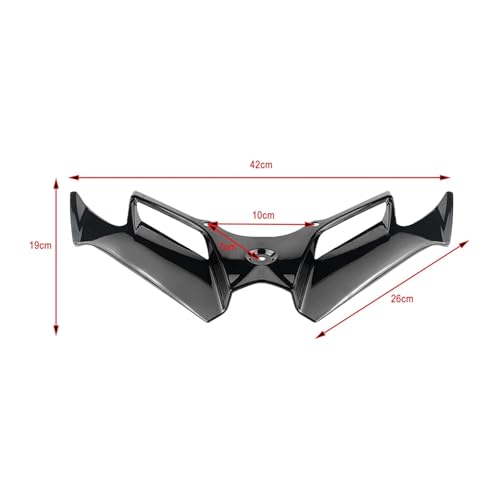 Winglet moto pour N-max 125 aileron aérodynamique noir de carénage