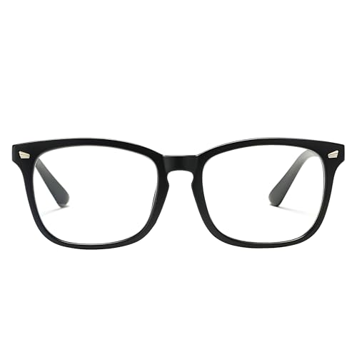 Image of IFLASH Zero Power Light Weight Computer Readers Blue Light Blocking Eye Glasses Men Women | Anti Glare UV Blu Ray light Filter Cut Reflection Protection Lens TR90 Frames