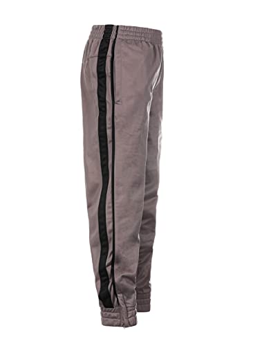 Gioberti Kids and Boys Athletic Jogger Track Pants - with Ribbed Zipper Ankle Cuffs3