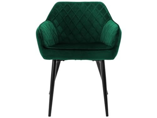 ML Design Set 2x Sillas de Comedor Verde
