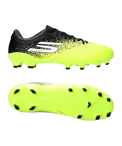 Skechers Razor 1.5 Academy Fg Shoes In Giallo/Nero, Taglia 40 - 6