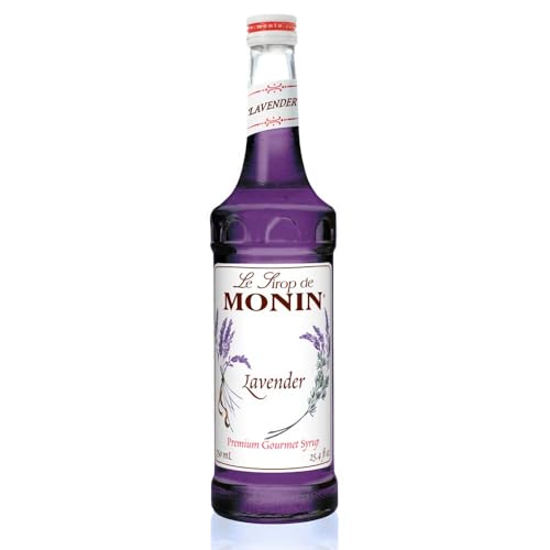 Monin - Lavender Syrup, Aromatic and Floral, Natural Flavors, Gre...