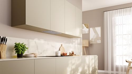 NEFF D54NAC1N0, N70, Lüfterbaustein, Edelstahl, 52 cm, 3 Leistungsstufen, 1 Intensivstufe, LED Beleuchtung