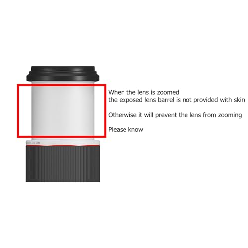 Piel Protectora para Lente de Cámara Sony FE 70-200mm F4 GM II - Adhesivo Decorativo Antidesgaste, Ultrafino y Reutilizable (Blanco Mate) miniatura 4