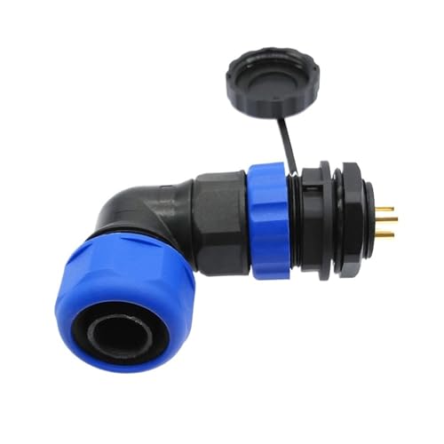 Connecteur étanche IP68 SP20 coudé 7 pin pour réparer vos câbles électriques extérieurs
