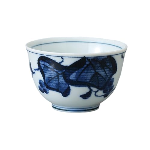 エールネット(Ale-net) 湯呑 煎茶碗 千茶碗 8×5cm 130cc 葡萄反煎茶 食洗機対応 電子レンジ対応 美濃焼 日本製