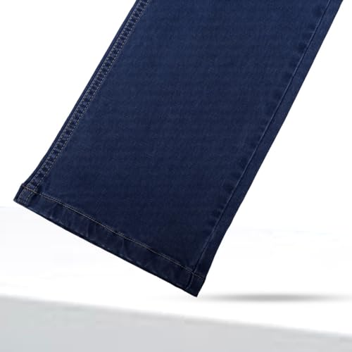 Image of Men's Premium Straight Fit Jeans | Cotton Rich Breathable Denim Pants for Men | Comfortable Regular Wear Casual Jeans