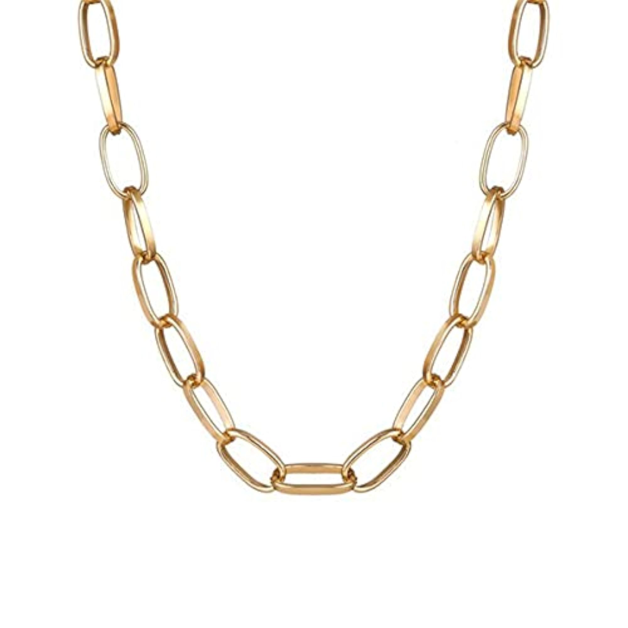 Gold & Silver Plated Layered Necklaces Combo Set