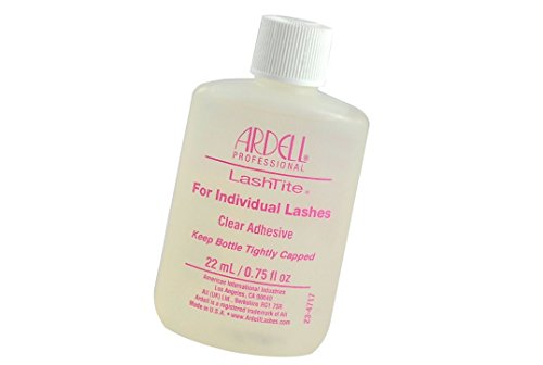 Ardell Lashtite Eyelash Adhesive Glue-Clear Individual Eyelash Adhesive Specially Formulated For Use With Duralash - Size 0.75 fl oz / 22ml Ardell Lashtite Eyelash Adhesive Glue-Clear Individual Eyelash Adhesive Specially Formulated For Use With Duralash - Size 0.75 fl oz / 22ml
