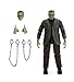 Jada Universal Monsters Frankenstein 6” Deluxe Collector Figure, Black, One Size