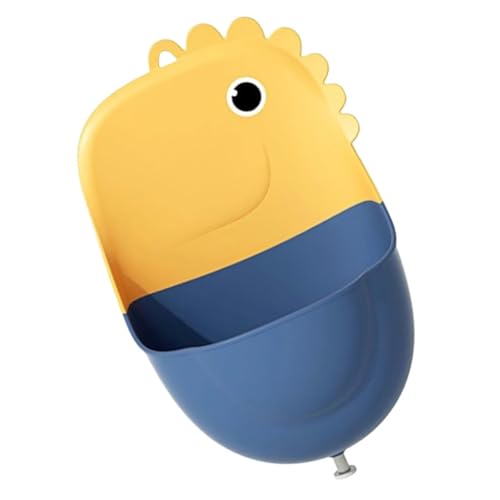 MOLUCKFU 男の子用トイレトレーニング小便器 壁掛け式 幼児向けスタンドアップデザイン カー形状で興味を引く お手入れ簡単 家用調節可能高
