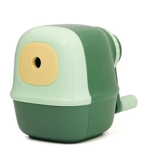 鉛筆削り 手動 ミニ オフホワイト シンプルデザイン シャープナー 手動式 6-8mm対応 色鉛筆 デッサン 小学生用 折れ芯防止 高速切削 5000回耐久 プレミアムメタル仕上げ 入学祝い 美術 オフィスに 美術 文房具 入学祝い (Dグーリン)