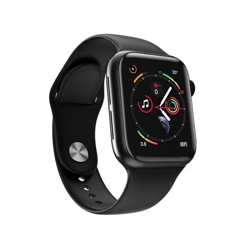 Relógio SmartWatch IWO I8pro 44mm Série6 Anuncio Oficial (Preto) iwo Original