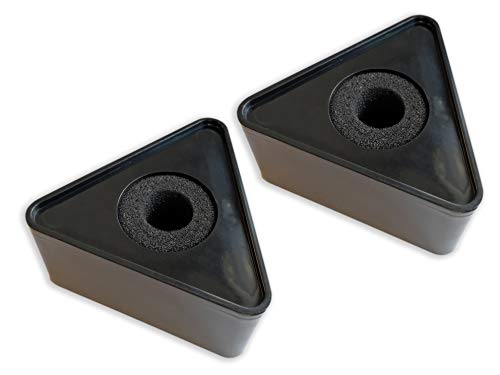 Actopus 2pcs Triangle Mic Flag Microphone Flags Prop for Station Logo Black