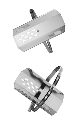 Bouclier thermique moto pour tuyau d'échappement 1-2 pcs