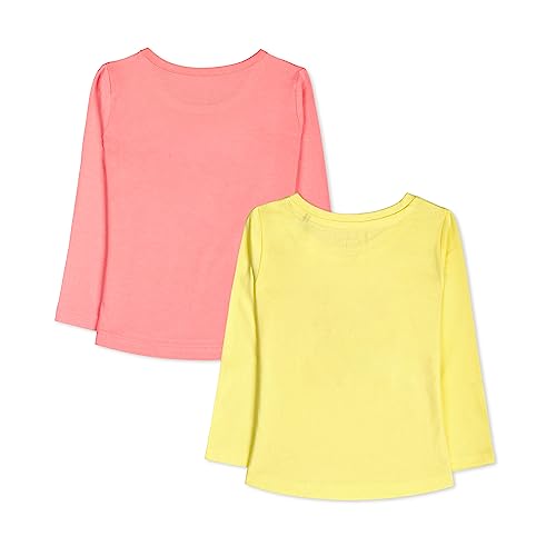 Image of Real Basics Girls Regular Fit Full Sleeves Tshirt (Pack of 2)