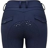 Zoom IMG-2 efrjuwi pantaloni da equitazione competizione