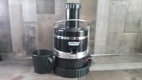 JACK LALANNE CL003AP 600 RPM Motor Power Juicer, Black