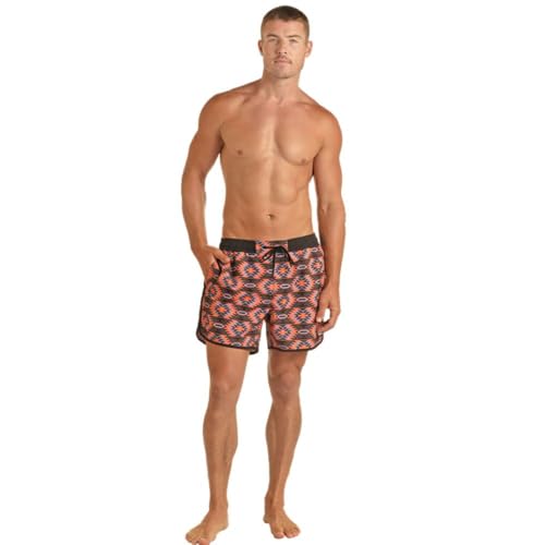 Rock & Roll Denim Men's Aztec Volley Swim Short