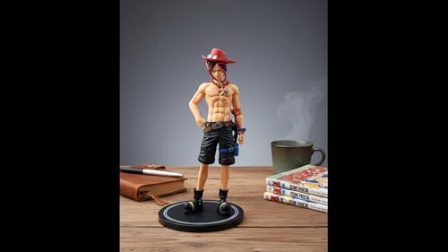 Image of Awestuffs Large Action Figure Limited Edition Figure Toy Statue Merchandise for Anime Lovers (18 cm) Ace 1 Piece