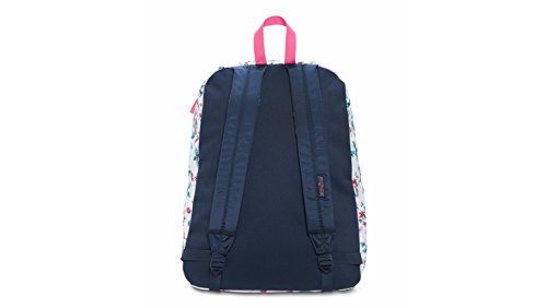 JanSport Unisex SuperBreak Multi White Floral Backpack4