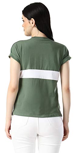 Image of DHRUVI TRENDZ Women Tops | T Shirt for Women | Tops for Jeans for Women | Western Tops for Women Stylish | T-Shirt for Women
