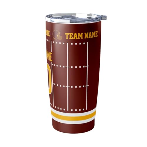Image of ANTKING W Tumbler 20 oz Travel Coffee Cup for Men Women Boy Custom Name Number Gifts