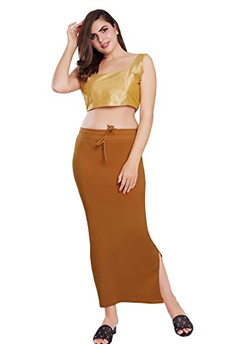 Image of RANI SAAHIBA Women's Stretchy Slim Fishcut Petticoat Cotton Shapewear