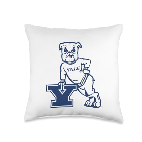 Yale Bulldogs | Official University NCAA Merch | YALE010 Throw Pillow