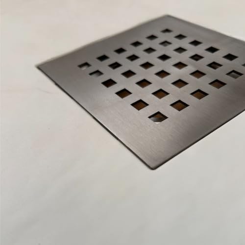 Receveur de douche 110X70 blanc résine extra-plat avec bonde et grille de sol