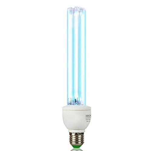 UV Germicidal Lamp UVC with Ozone Light Bulb E26 25w 110v Covers up