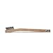 Osborn International 54022SP Small Cleaning Stainless Steel Wire Angle Back Scratch Brush, 0.006" Fill Diameter, 1-7/16" Brush Area Length, 7-3/4" Overall Length