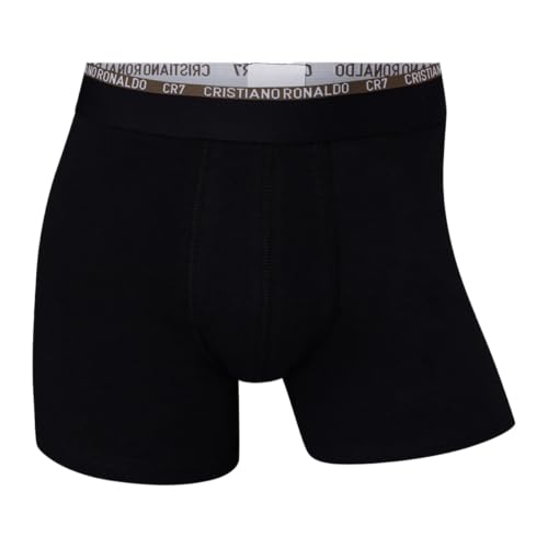 CR7 Men's 8-Pack Cotton Blend Trunks, Medium US 32-34 waist Black3