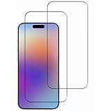 適用 iPhone 17/17pro 用の ガラスフィルム 強化ガラス【2枚セット】指紋認証対応 日本素材製 ガラスカバー 極薄 高透過率 耐指紋 撥油性 2.5Dラウンドエッジ加工 硬度9H/高透過率/自動吸着 適用 いphone17/17pro 用の 保護フィルム