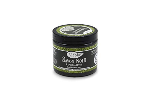 Alepia Savon Noir Authentique à l'Eucalyptus, 200 ml