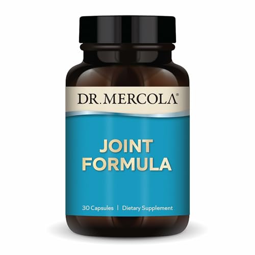 Dr. Mercola Joint Formula - Supports Joint Comfort & Mobility - from Natural Eggshell Membrane - Non-GMO & Gluten-Free - 30 Capsules (30 Servings)