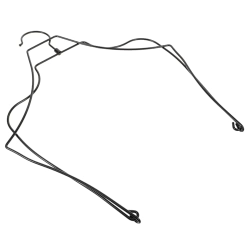 Cabilock Swimwear Hanger Nursery Closet Hangers Laundry Bathing Suit Hangers Swimwear Hanging Rack Pink Hanger Bag Black High Manganese Steel Material