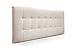 SUENOSZZZ-ESPECIALISTAS DEL DESCANSO Cabeceros de Cama 135 cm. Cabezales de Cama Acolchado Zurich. Cabezal tapizado ACUALINE limpiafacil. Cabeceros de Cama Matrimonio. Color Beige.