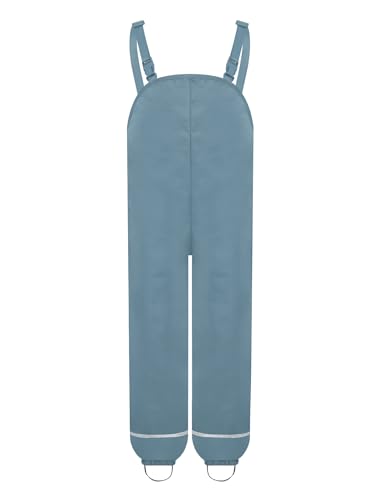 Unisex Kids Boys Girls Cycling Rainpants Water Resistant Overalls Trousers 1-8 Years