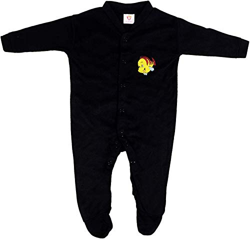 Image of My Baby Town Born Baby Multi-Color Long Sleeve Cotton Sleep Suit Romper for Kids, Boys and Girls