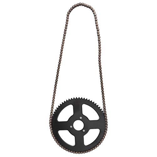 Juli GeschenkPocket Bike Ketten, Moto Chain, Hinten Zähne Kettenrad Motorräder, Stabil für Elektro Dreirad Mini Moto
