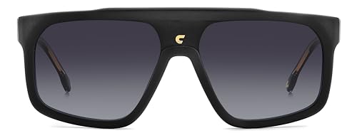 Carrera Casual Squared Sunglasses, Matte Black/Grey Shaded, 59/16/1452
