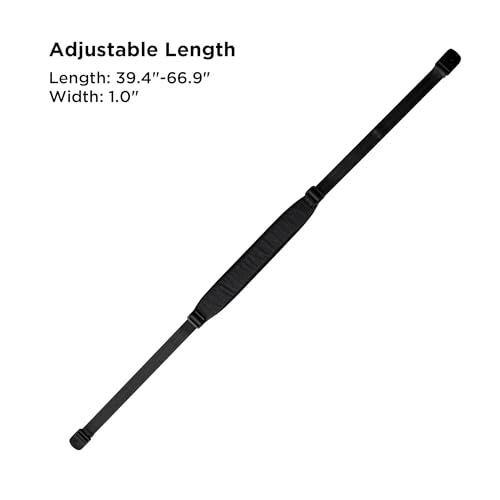 ALPAKA Padded Shoulder Strap - Adjustable, Removable Crossbody Strap for Purses, Handbags & Sling Bags - Made with Durable Axoflux 210D Nylon - Comfortable Cushioned Design for All-Day Wear,Black2