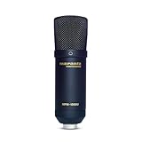 Versatile Mac / PC Microphone - High-quality USB microphone for streaming, Podcast capture (Garageband, Logic, Adobe Audition, Audacity), gaming, Twitch, Skype, YouTube Videos and conferencing Plug and Play Simplicity – USB powered condenser micropho...